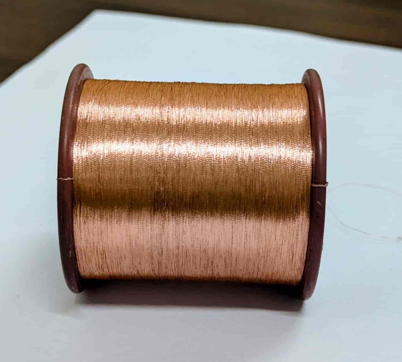 75d Rose Pink jari metalic yarn